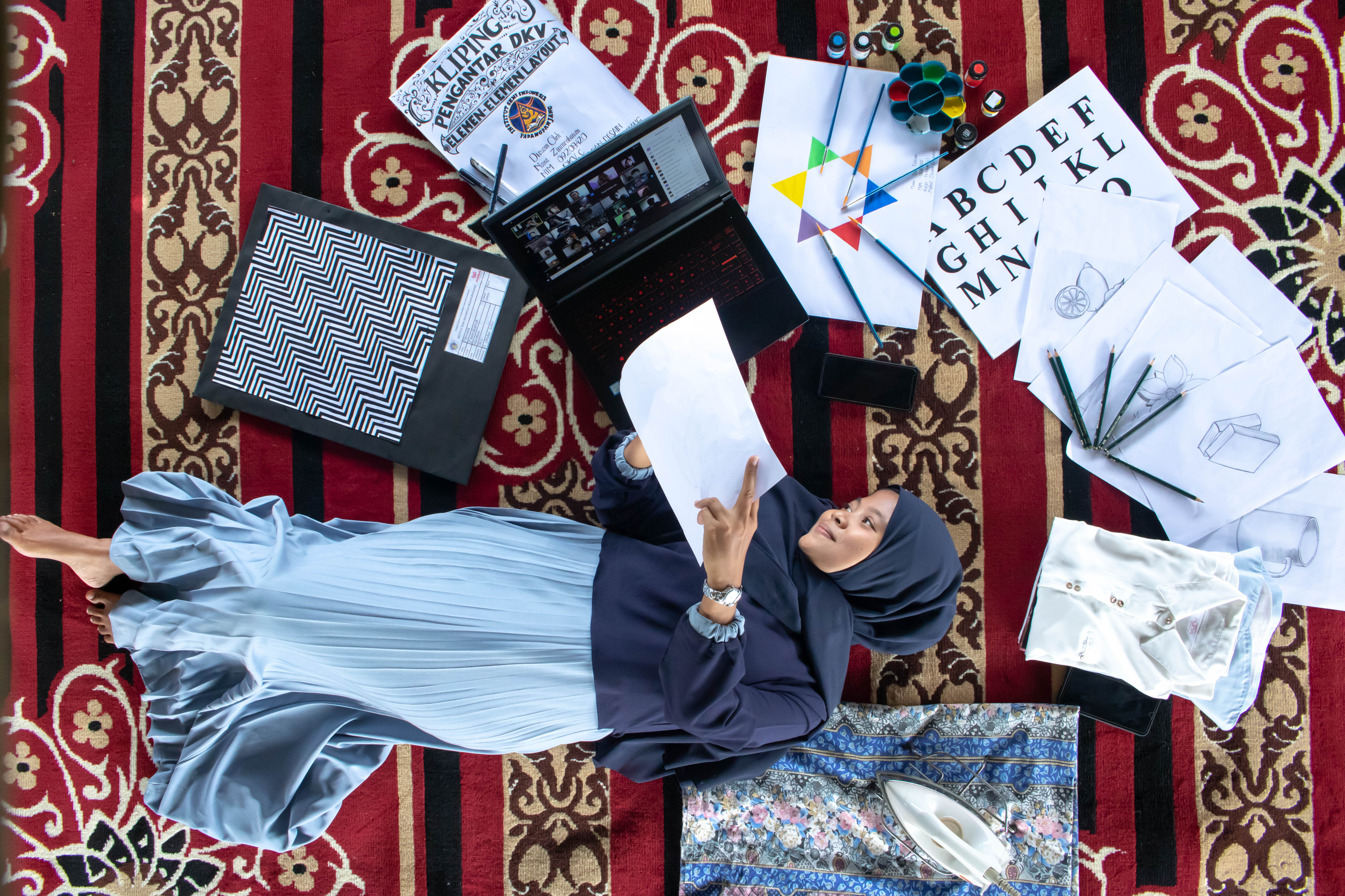 Juara 1 Kategori Now Karya Yoga Febrian Dengan Judul ALLinHOME