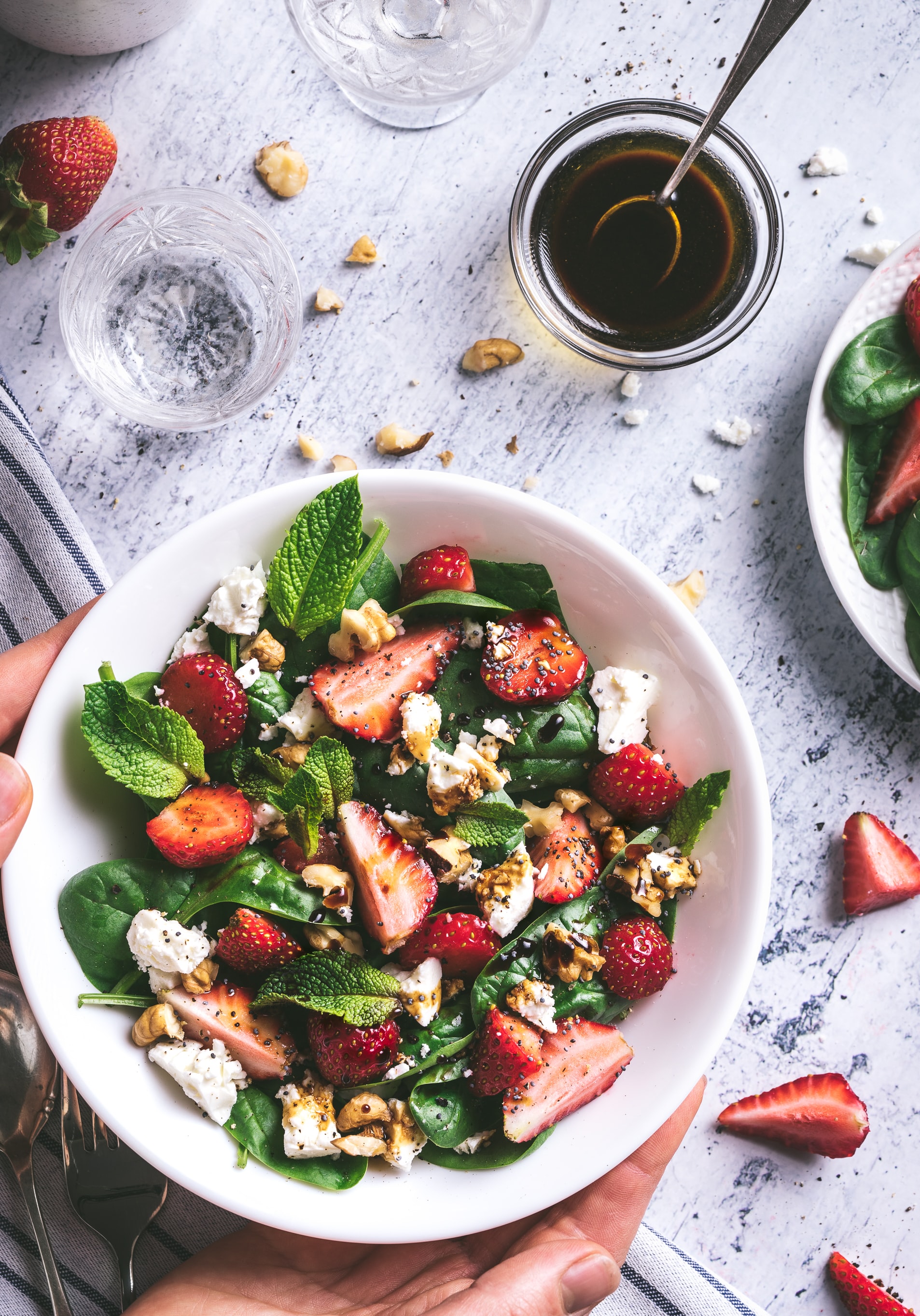 Ilustrasi salad. (Dovile Ramoskaite dari Unsplash)