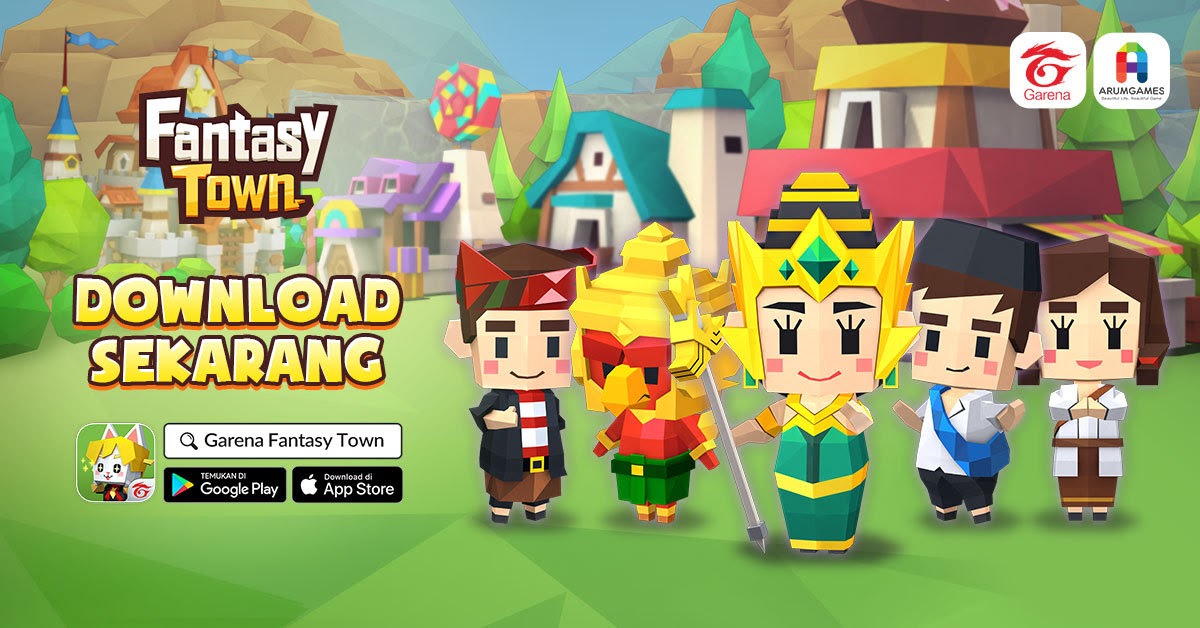 Fantasy Town (sumber: Garena)