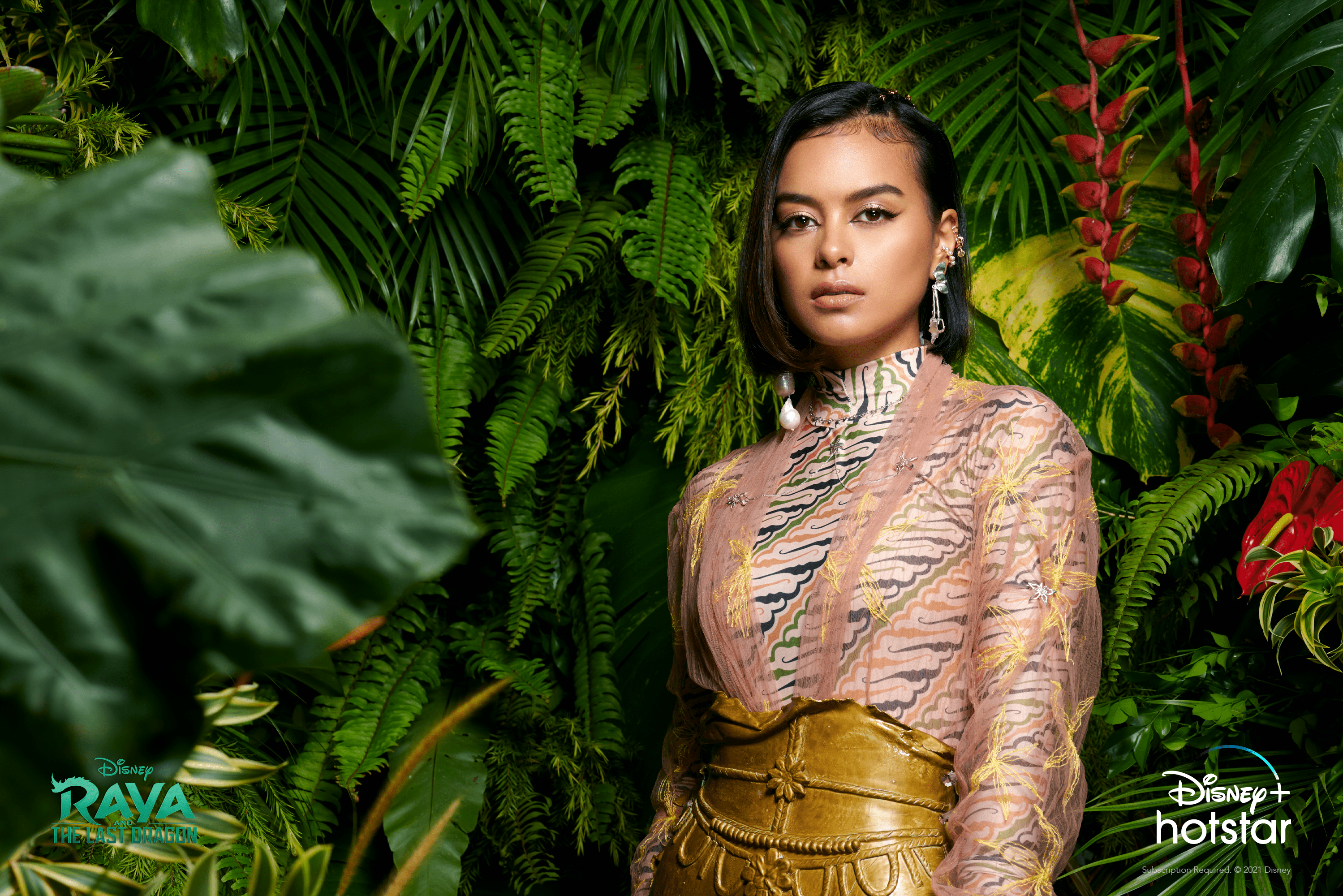 Eva Celia sebagai Namaari. (Dok. Disney+ Hotstar)