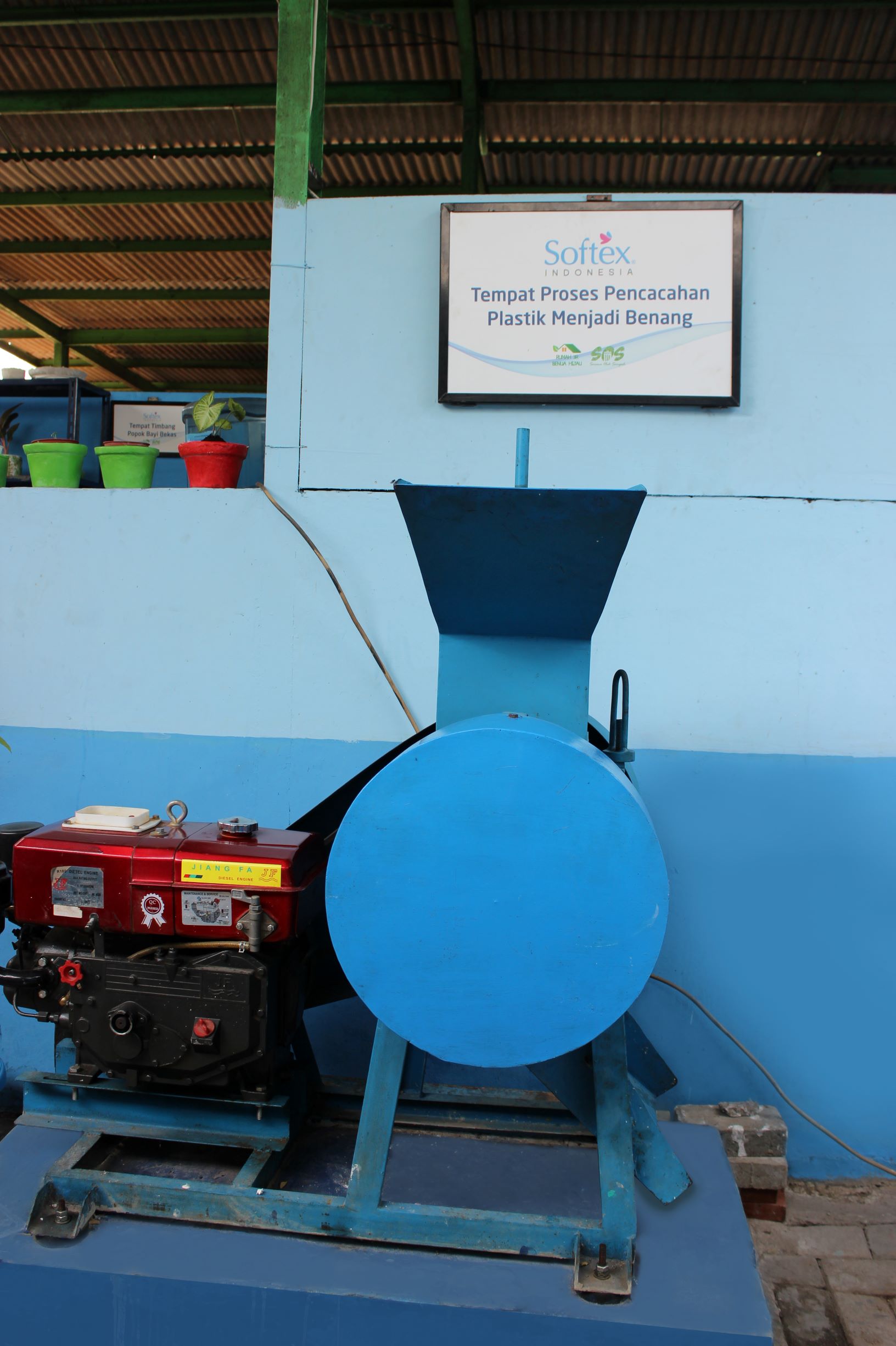 Fasilitas K-C Softex dengan Sarana Olah Sampah di Tangerang (Dok. Softex Indonesia)
