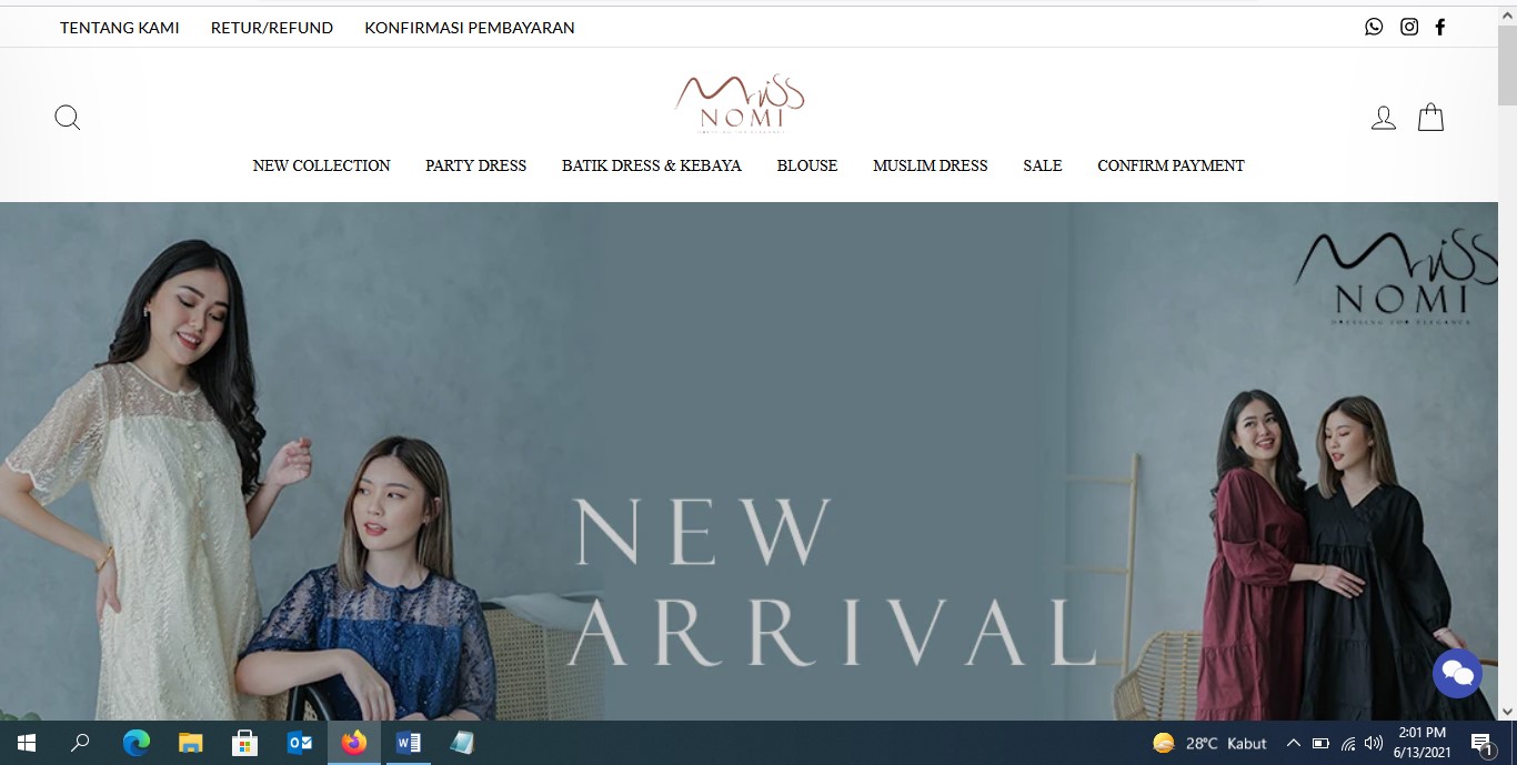 website Missmoni