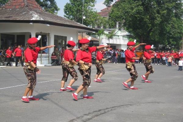 Salah satu kegiatan aktivitas fisik/Solopos