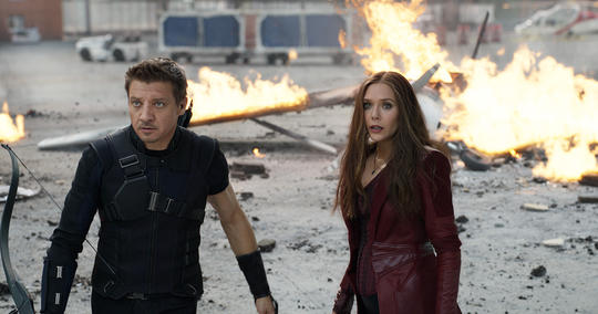 Hawkeye dan Scarlett Witch (Dok. Marvel)