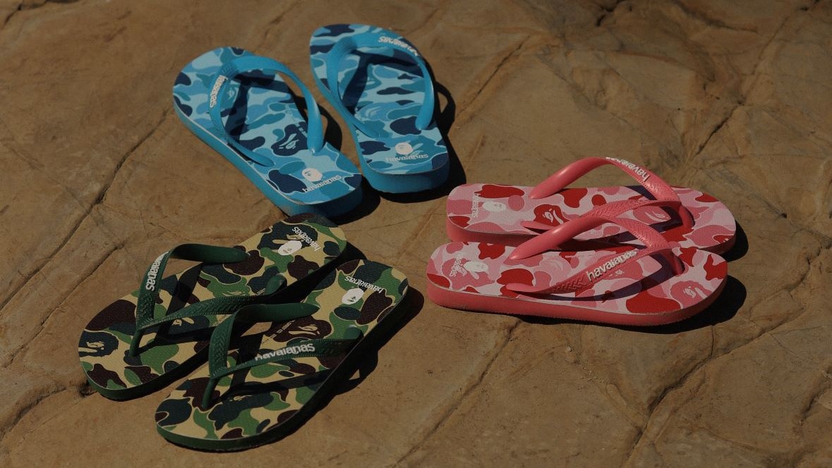 Havaianas x BAPE Top Sandal (Dok. Havaianas)