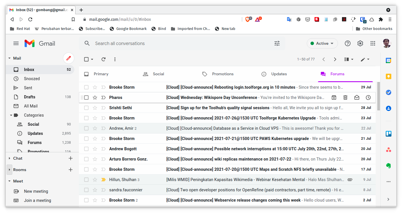 Gmail/Gombang Nan Cengka