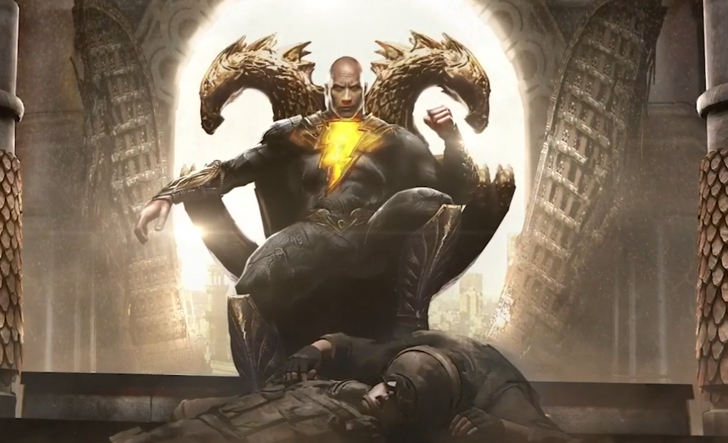 Dwayne Johnson di film Black Adam (Dok. Warner Bros)