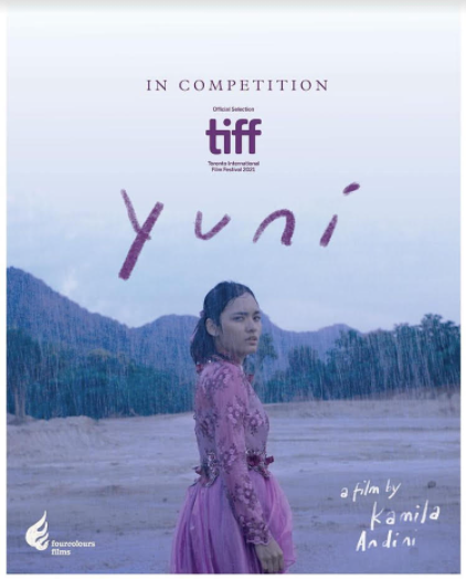 Poster film Yuni (Dok. Fourcolours Films)