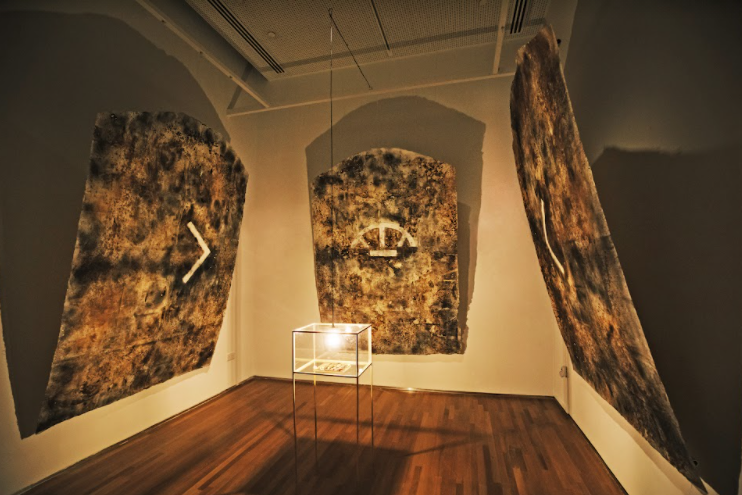 Salleh Japar, Born Out of Fire (1993)-Dok. Singapore Art Museum