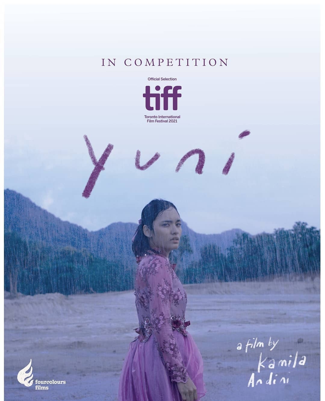 Poster film Yuni (Dok. Fourcolours Film)