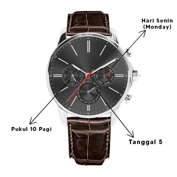 jam tangan chronograph 