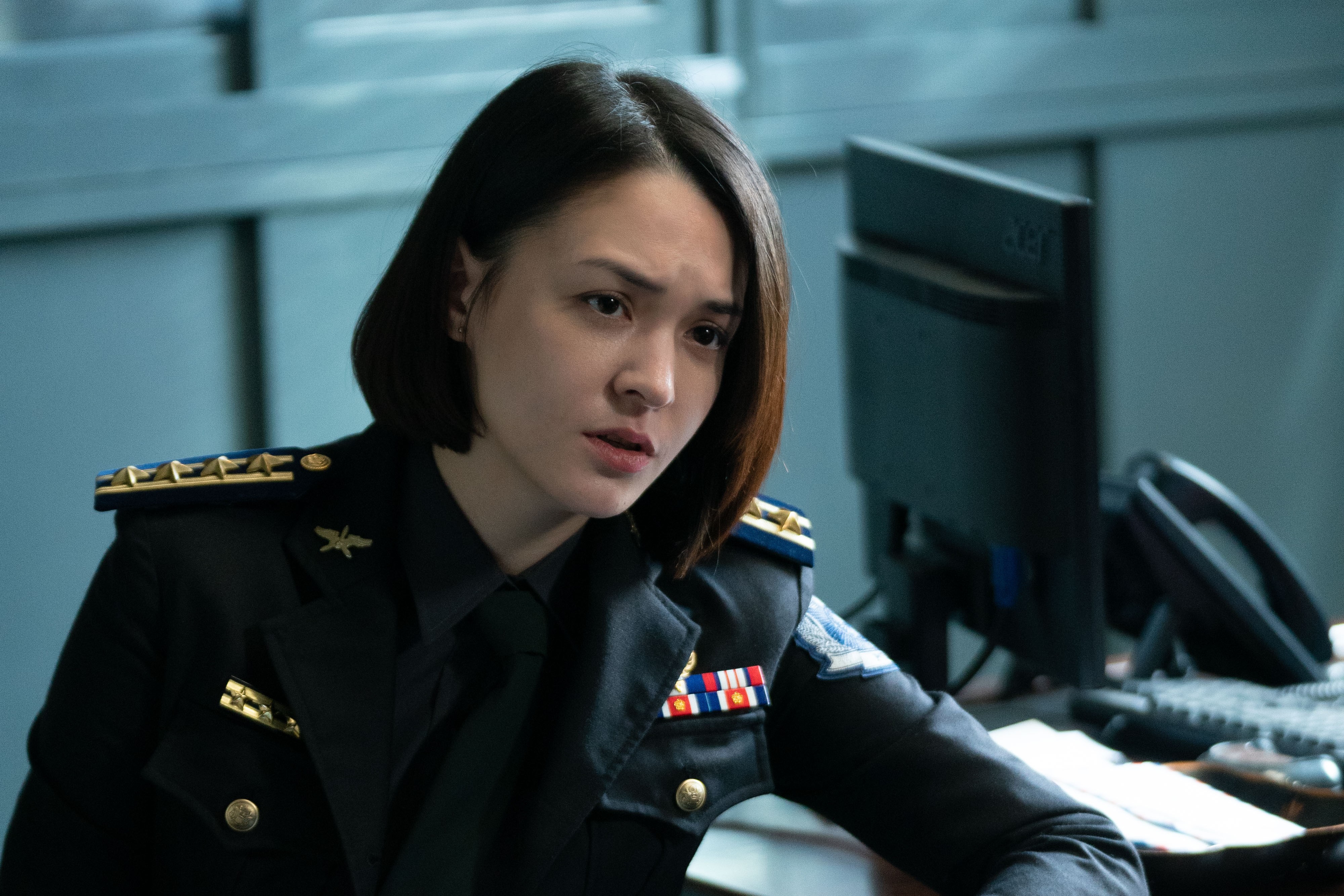 Sandrine Pinna dalam serial drama Danger Zone. (Dok. iQiyi)