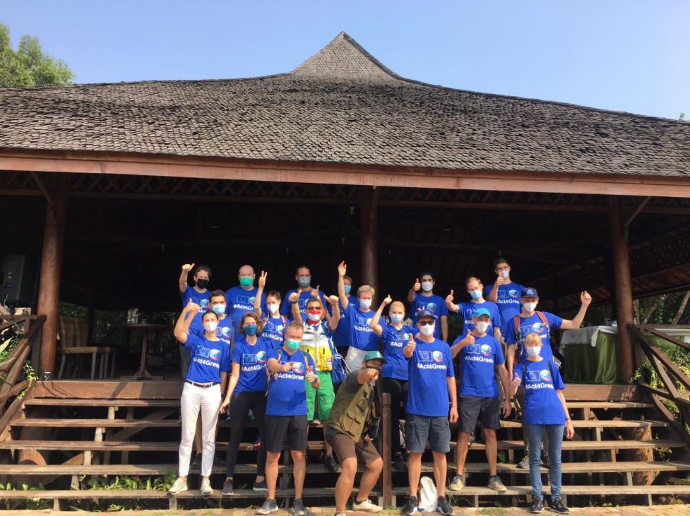 Para rombongan delegasi 