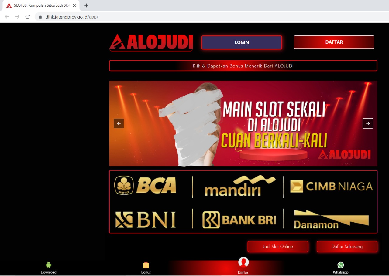 Contoh situs pemerintah yang diretas judi online (CISSReC)