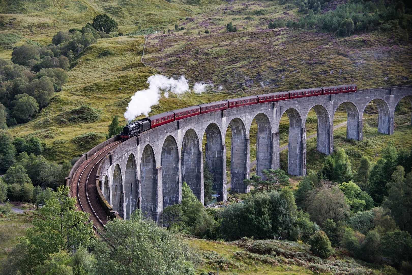 Jembatan Glenfinnan. (Dok. Visit Scotland)