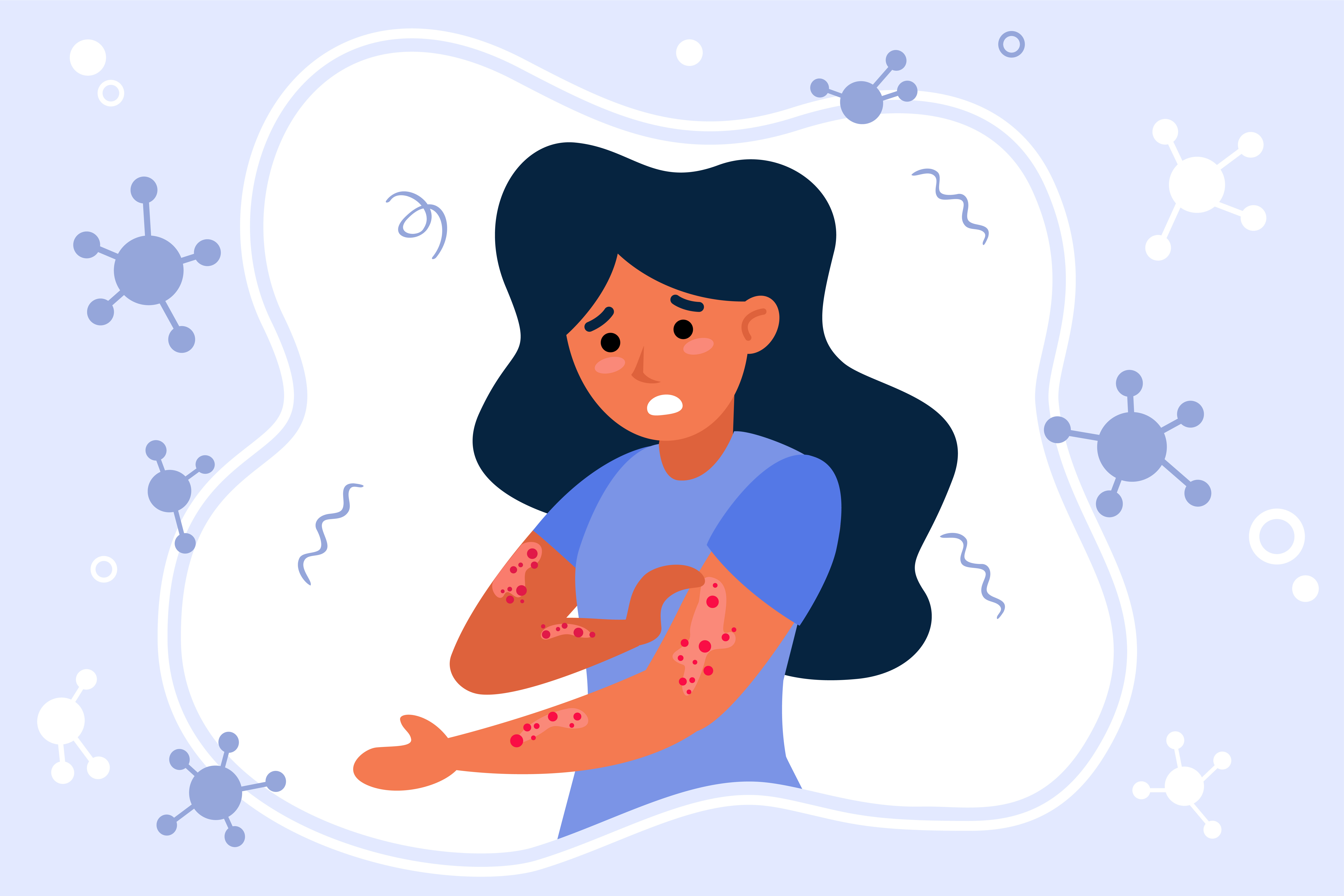 Ilustrasi psoriasis (Dok. pch.vector/Freepik)