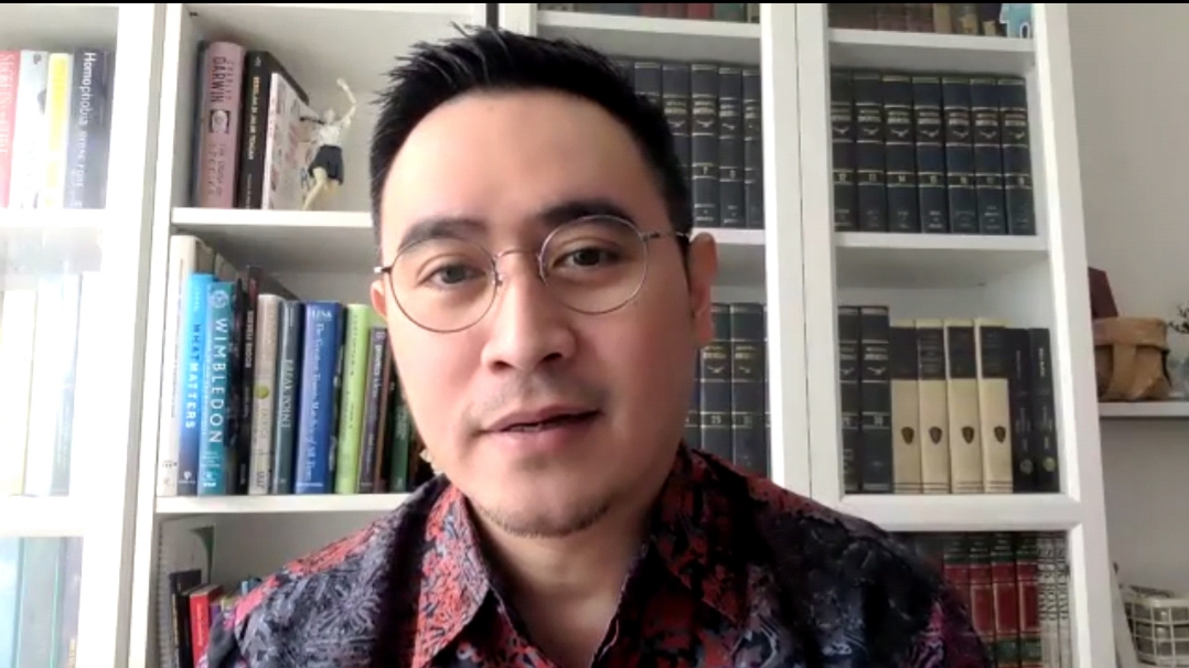 Dr. Ray saat memaparkan hasil penelitian (dok. Istimewa)