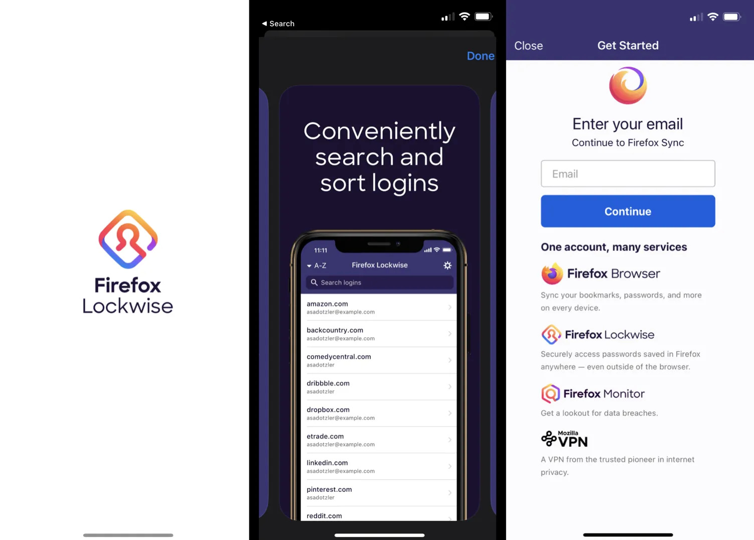 Firefox Lockwise (dok. Mozilla)