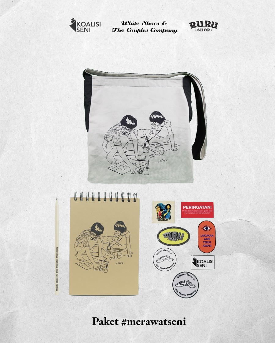 Paket #merawatseni. (Dok. Koalisi Seni)