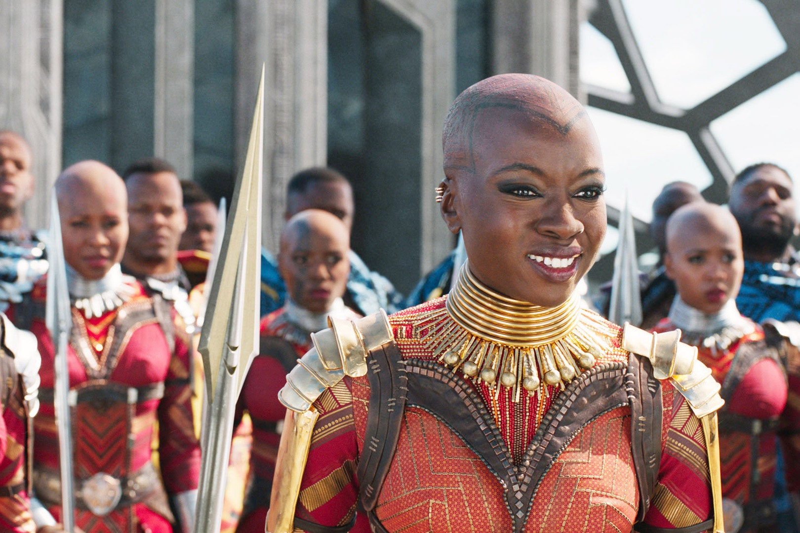 Danai Gurira di film Black Panther. (Dok. Marvel Studios)