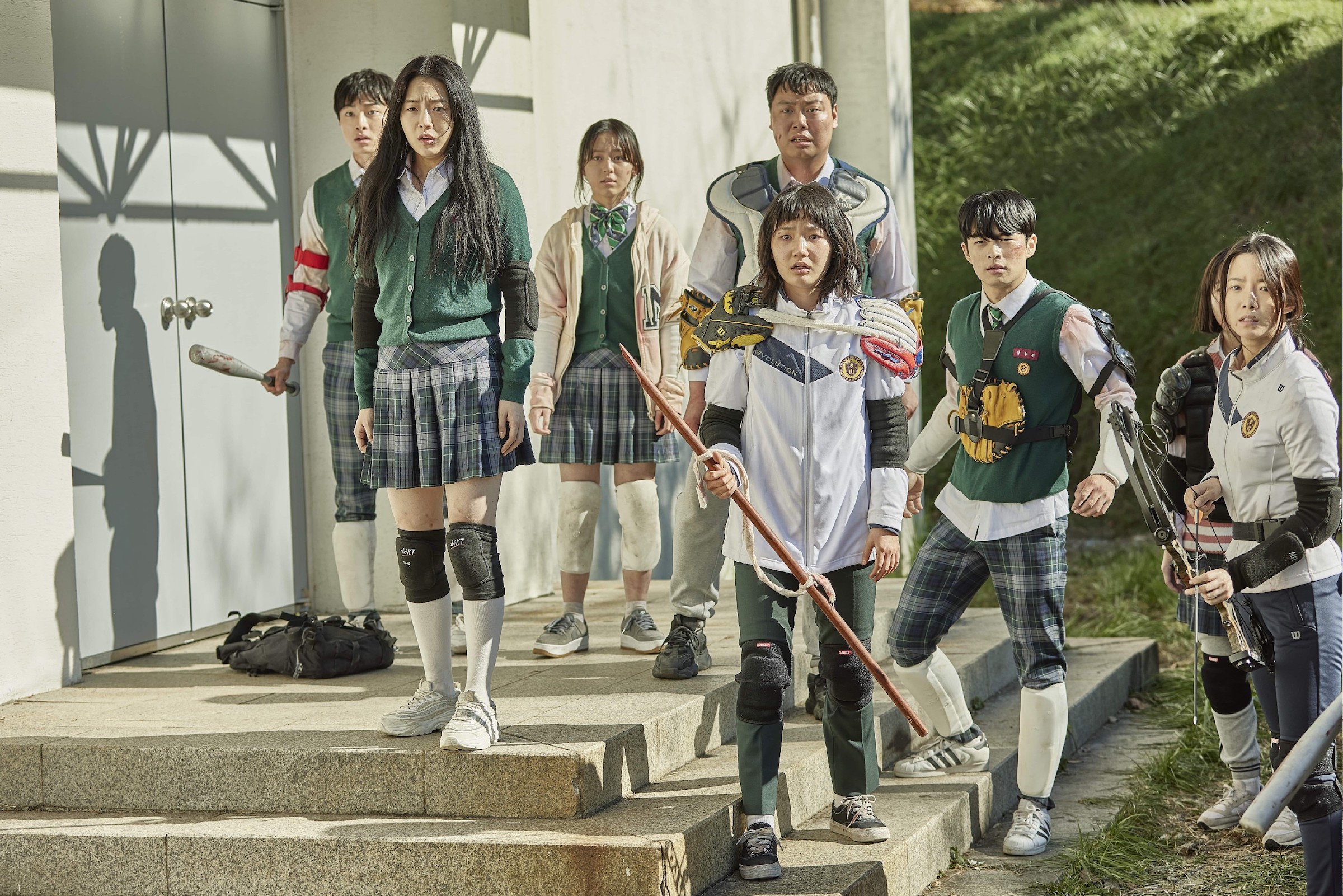 Stills serial horor All of Us Are Dead. (Dok. Netflix)