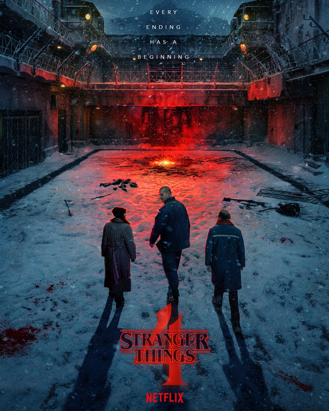 Poster teaser Stranger Things 4. (Dok. Netflix)