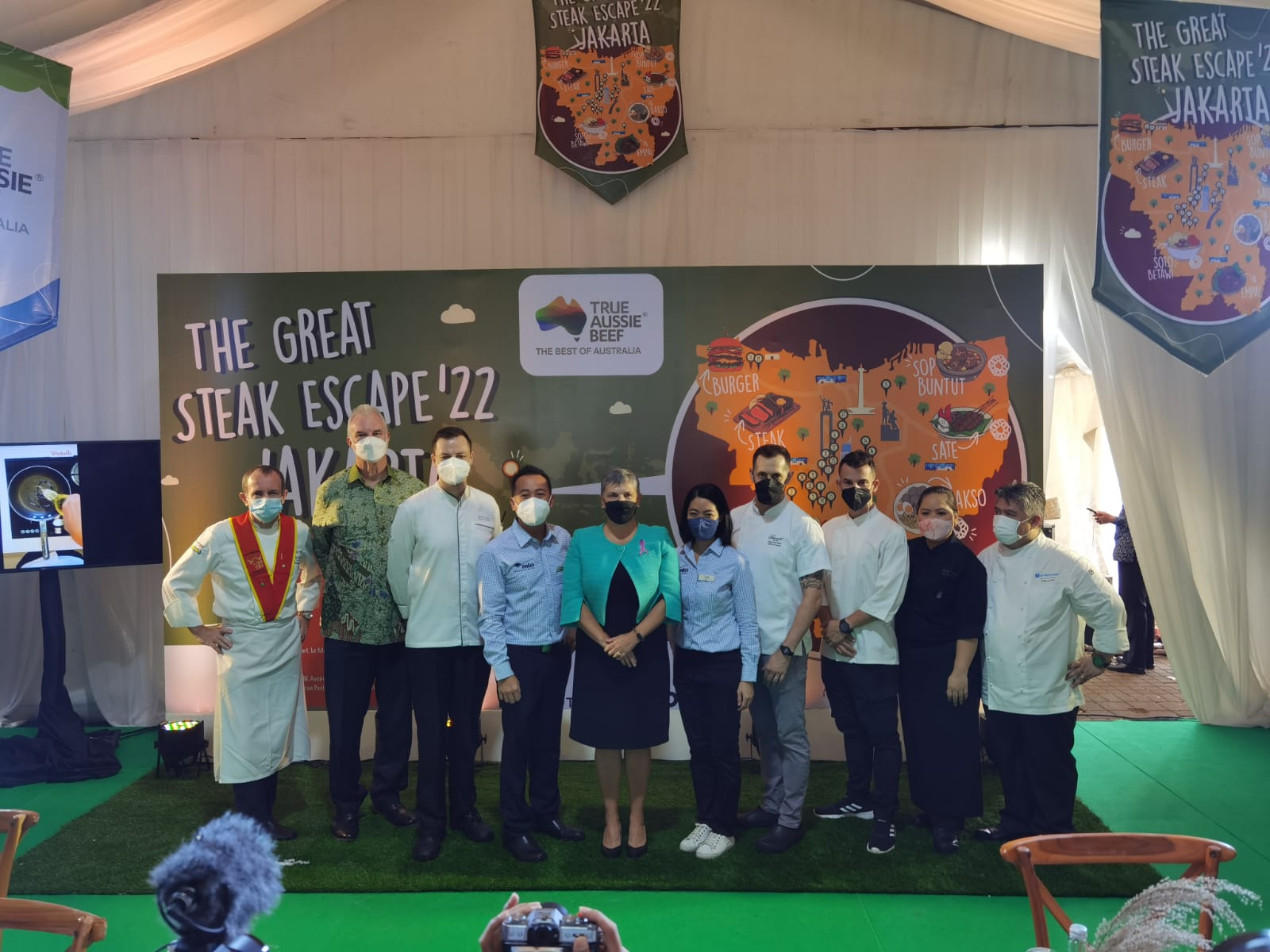 Acara launching The Great Steak Escape (dok. Hypeabis.id/Syaiful)