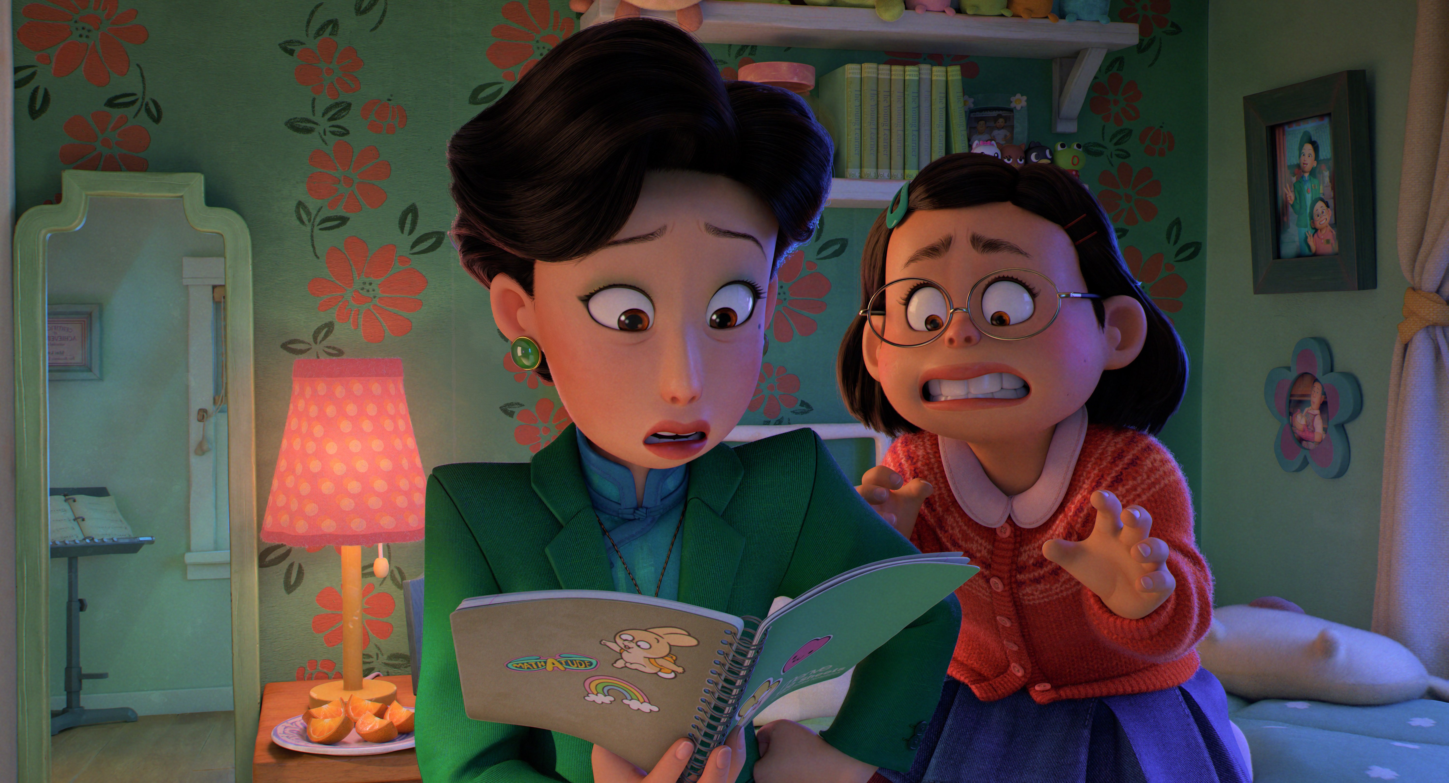 Cuplikan film Turning Red. (Sumber gambar: Disney/Pixar)