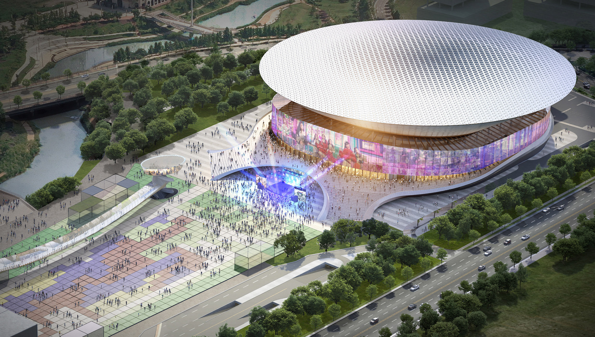 CJ LiveCity Arena. (Sumber Gambar: CJ LiveCity)