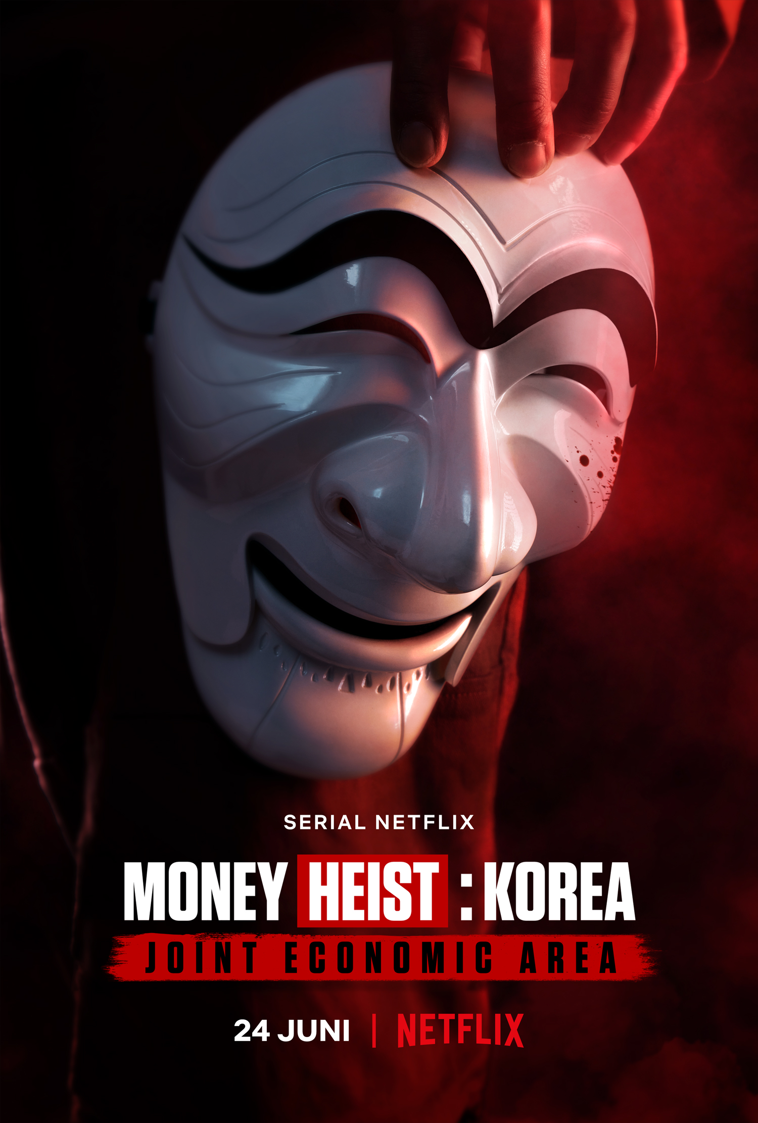 Poster serial Money Heist: Korea - Joint Economic Area. (Sumber gambar: Netflix)