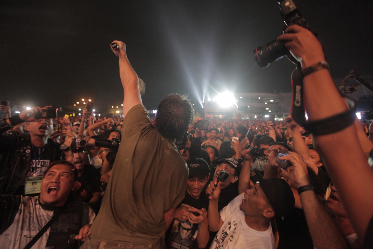 Ilustrasi band di Festival Hammersonic. (Sumber gambar: Hammersonic Festival)
