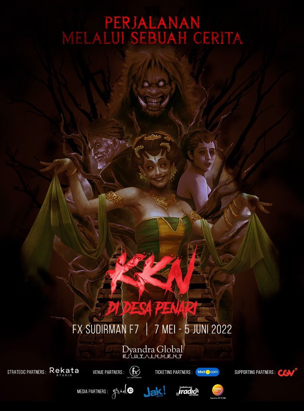 Poster Wahana Rumah Hantu Desa Penari 