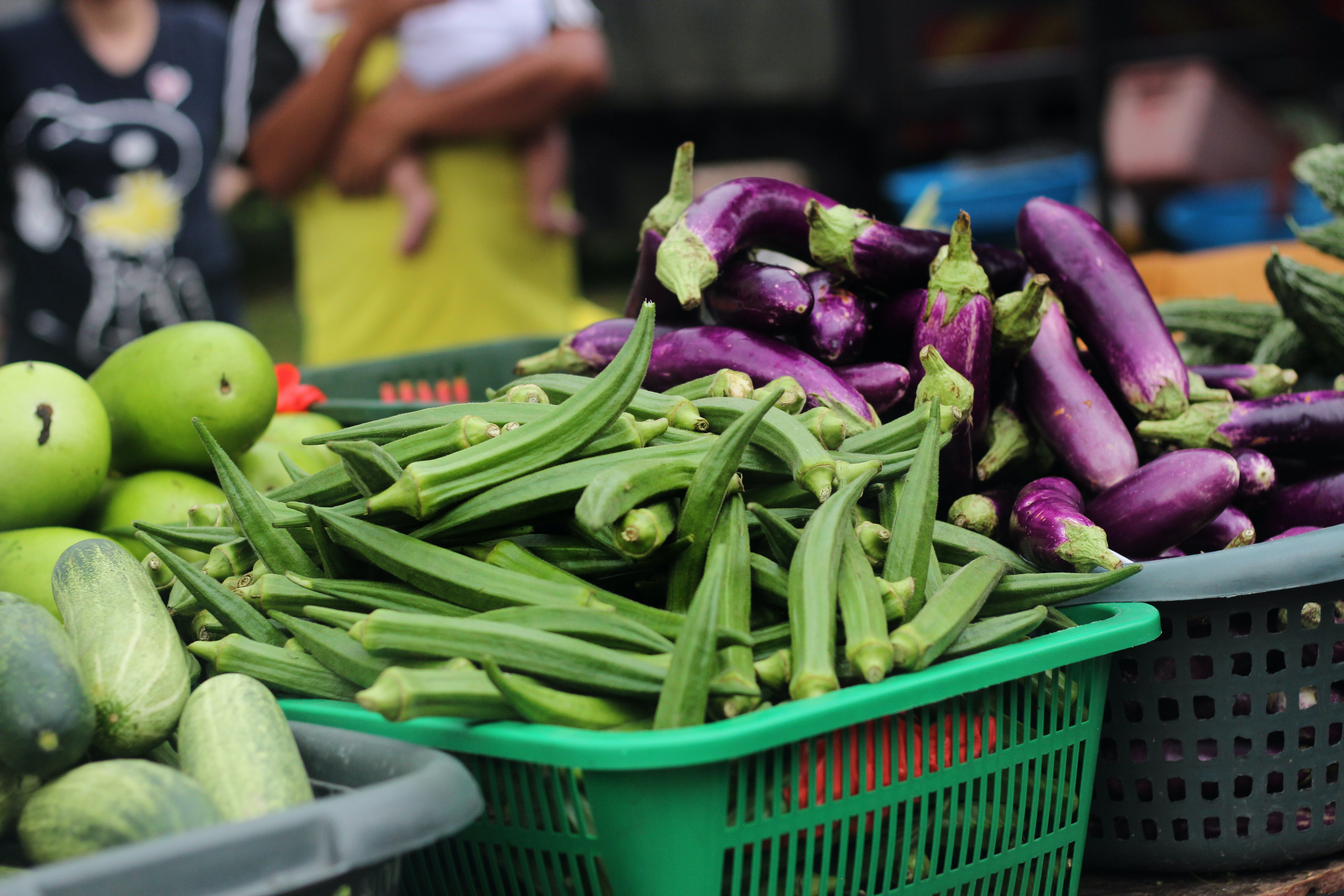 Gambas dikenal juga dengan okra (Sumber gambar: Esperanza Doronila/Unsplash)