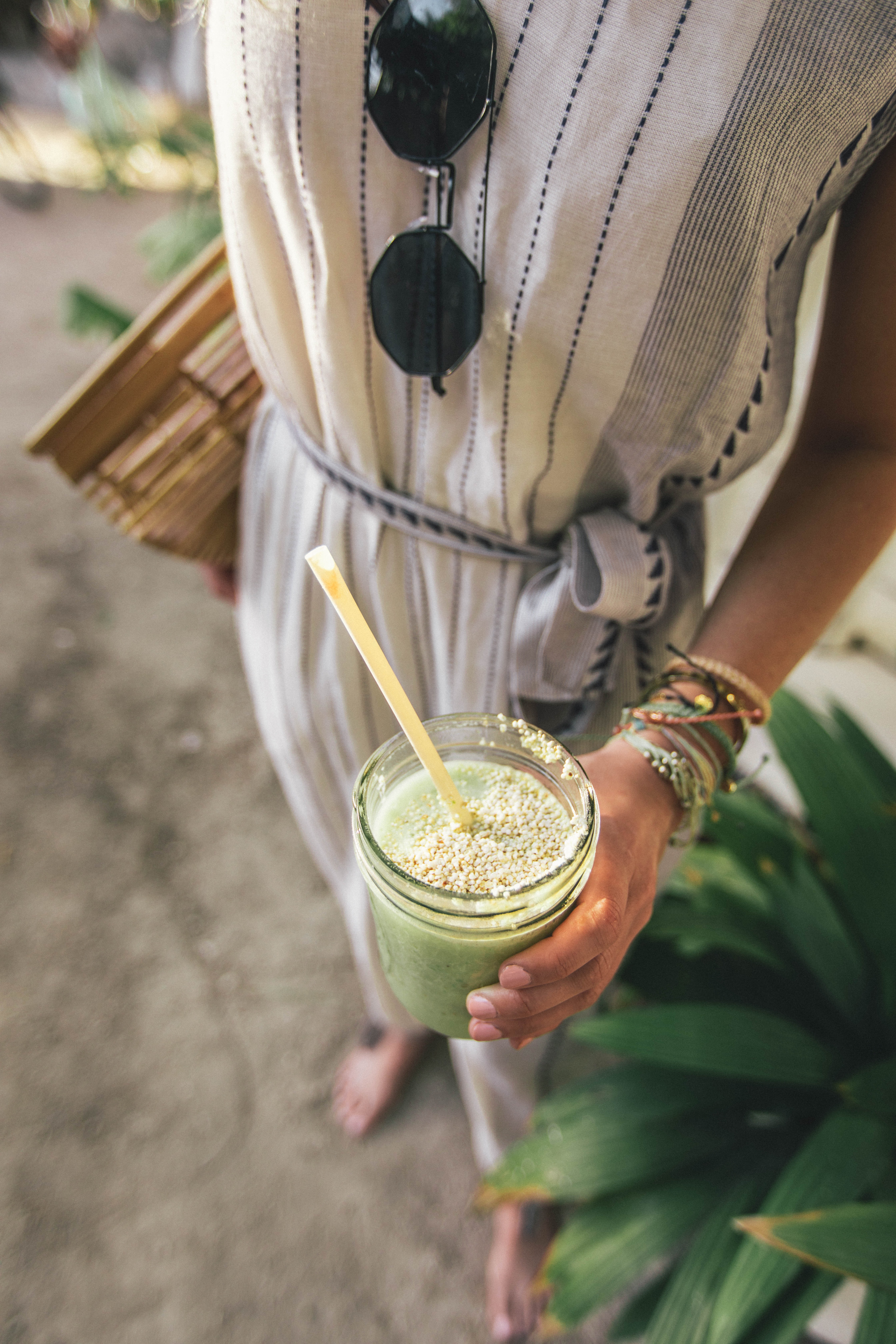 Jus pare yang berkhasiat. (Sumber gambar: Unsplash/ Roberto Nickson)