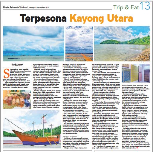 Tangkapan Layar Bisnis Indonesia Weekend