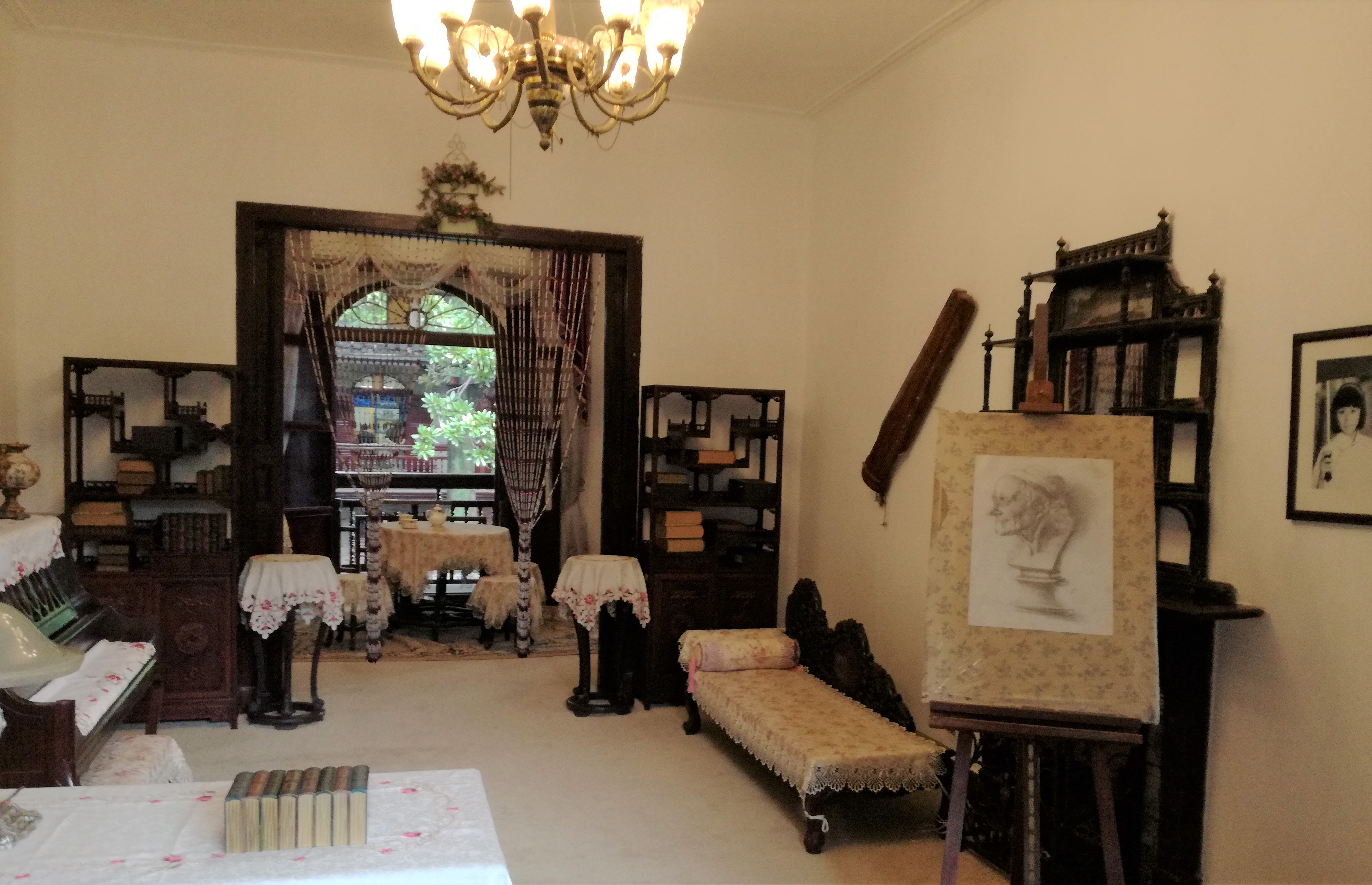 Salah satu interior rumah Ho (sumber gambar: Hypeabis/Roni Yunianto)