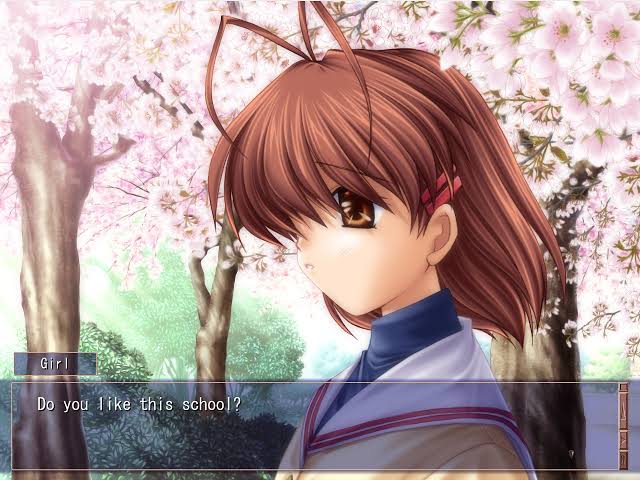 Visual novel Clannad (Sumber gambar: Prototype/Visual Art's)