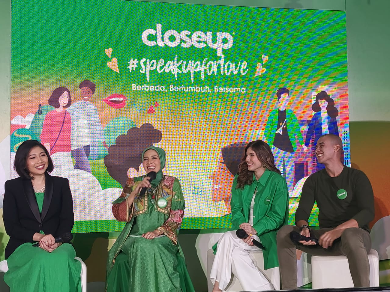 Konferensi pers #SpeakUpforLove (Foto : Desyinta Nuraini)