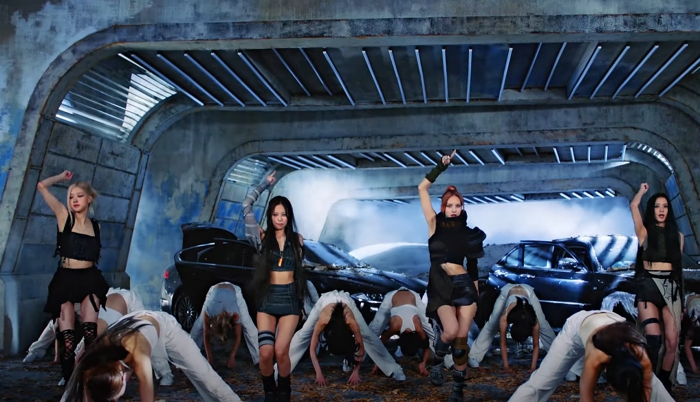 Cuplikan video klip single Pink Venom (Sumber gambar: YouTube/Blackpink)