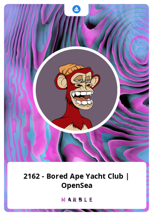 BAYC No. 2162. (Sumber gambar: OpenSea)
