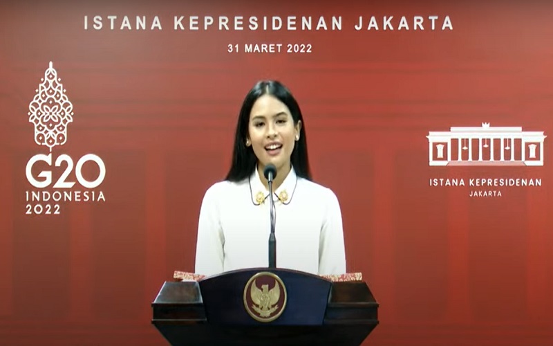  Maudy Ayunda/Youtube Setkab RI 