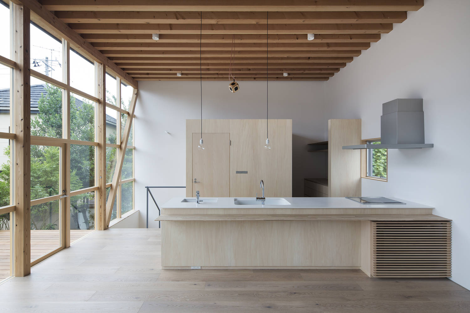 Desain rumah  Module Grid (Sumber Archdaily)