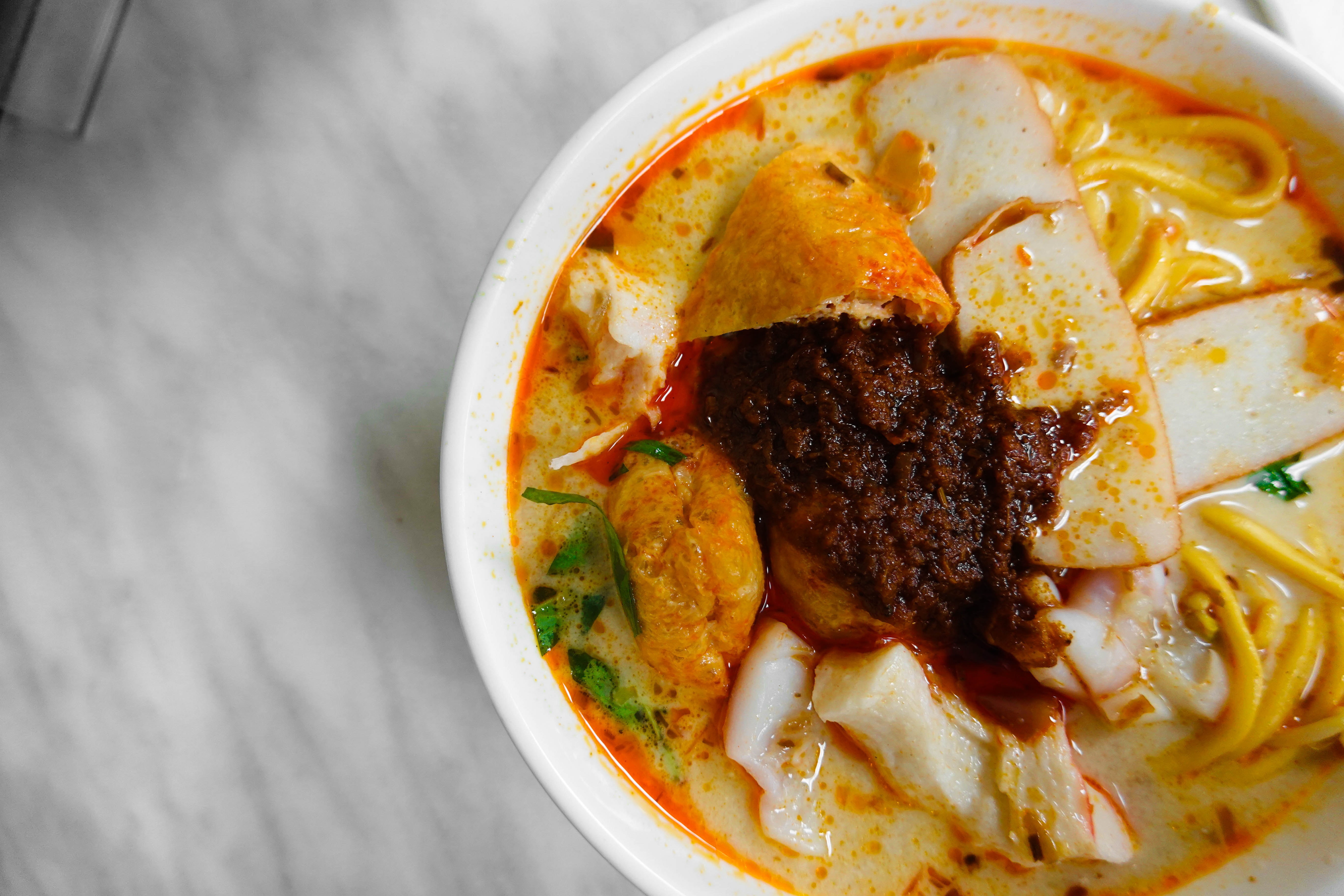 Laksa (Sumber gambar: Kina/Unsplash)