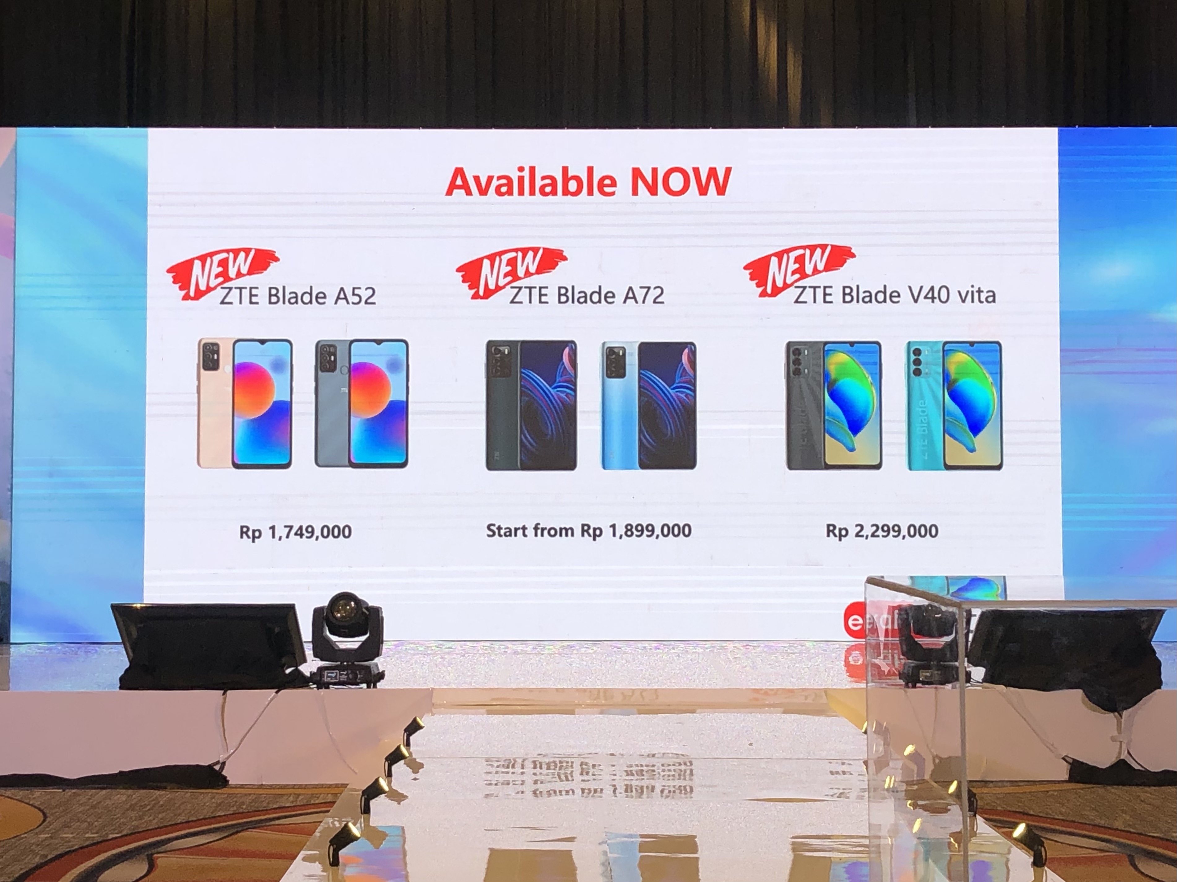 Harga ZTE Blade Series (Sumber gambar: Indah permata Hati/Hypeabis/.id)
