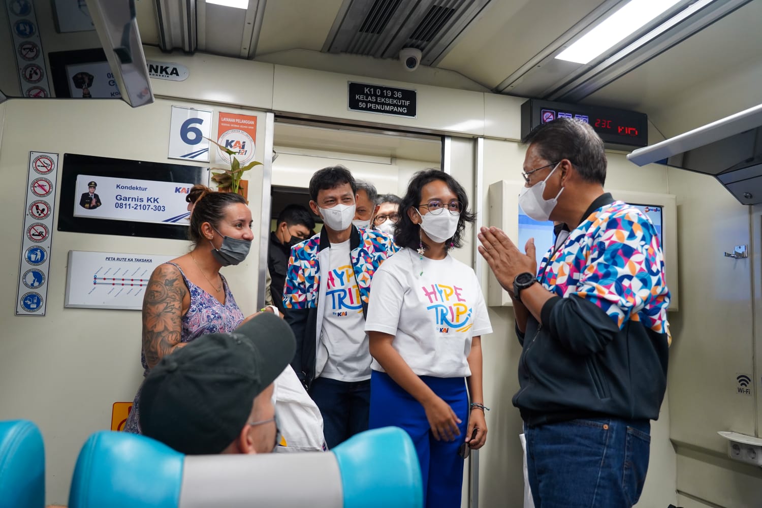 Jaket kru Hype Trip (Sumber gambar: KAI)