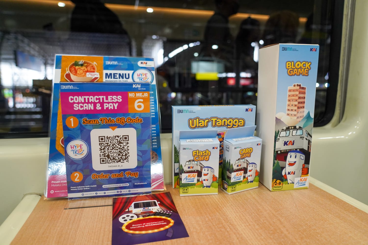 Board game di Hype Trip (Sumber gambar: KAI)