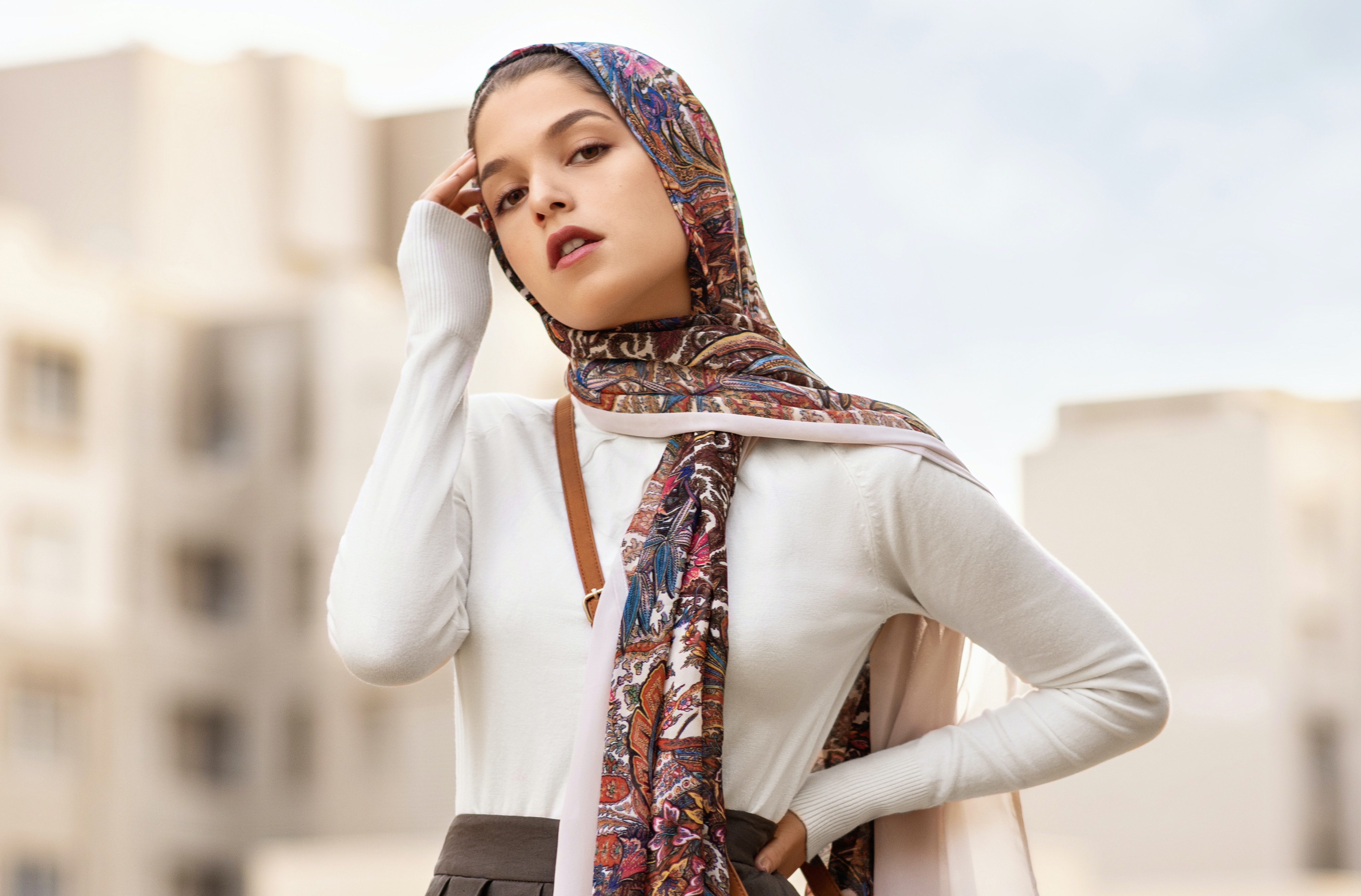 Ilustrasi pashmina (Sumber gambar: Khaled Ghaareb/Unsplash)