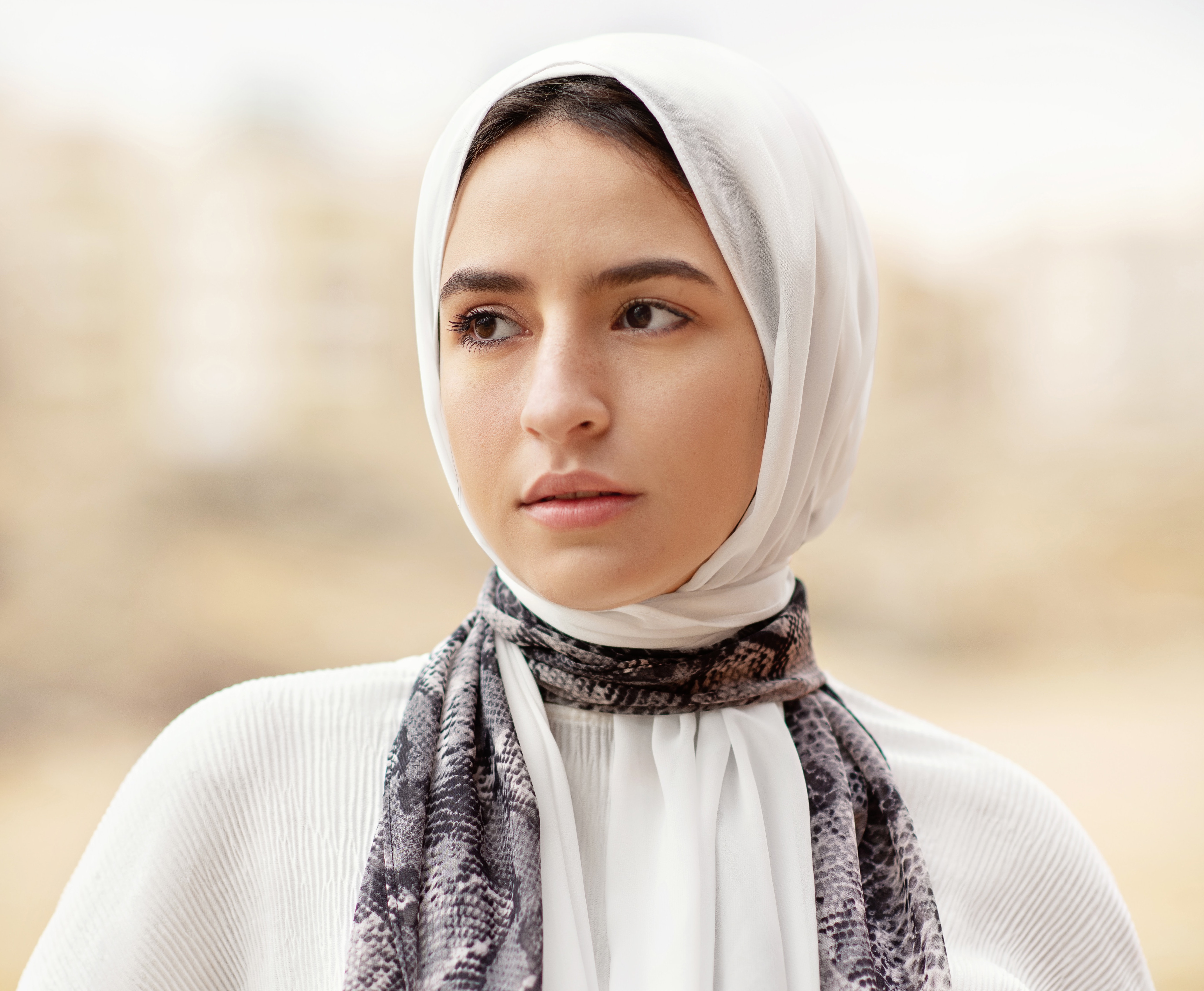 Ilustrasi pashmina (Sumber gambar: Khaled Ghareeb/Unsplash)