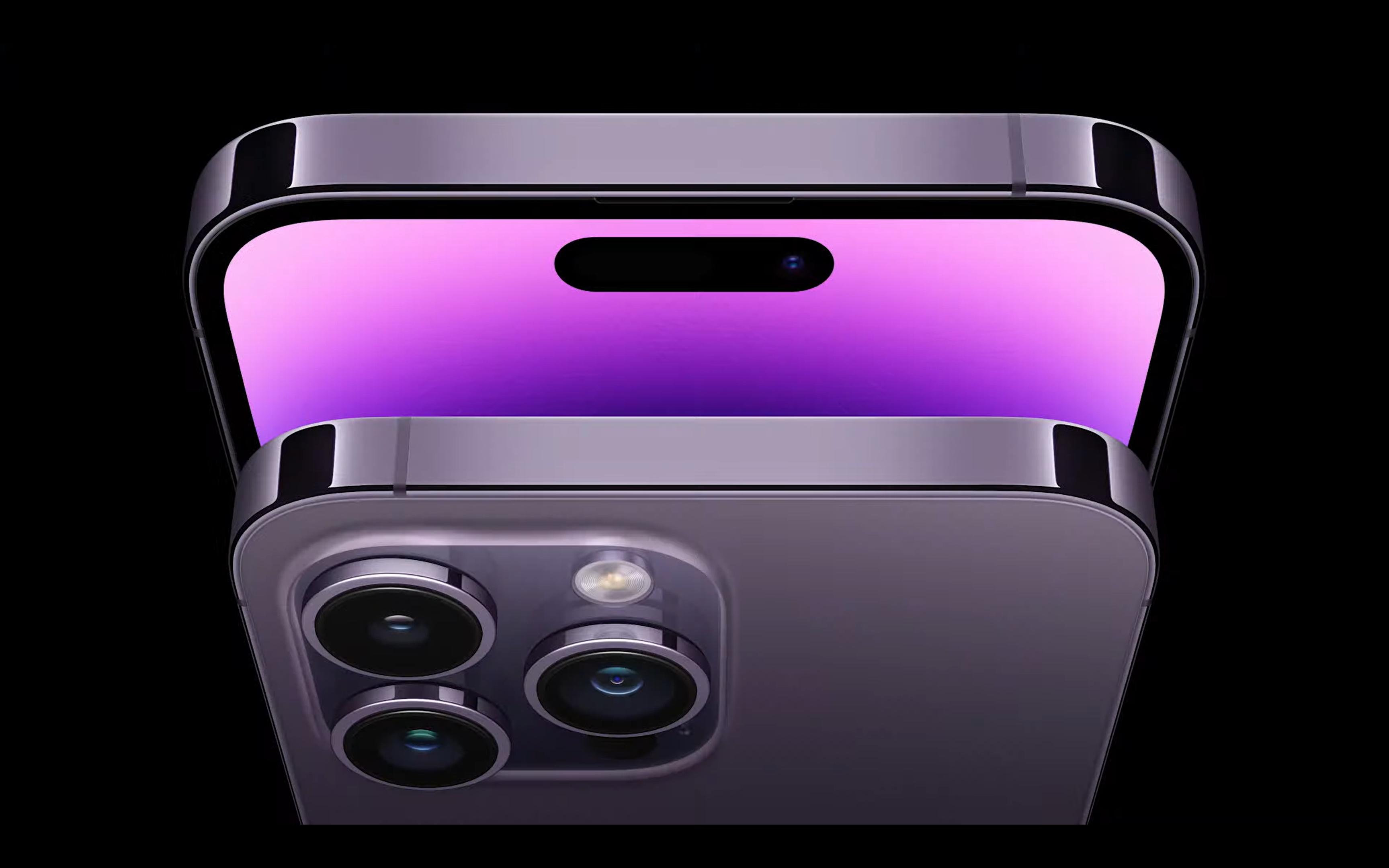 Dynamic Island di iPhone (Sumber gambar: Apple)