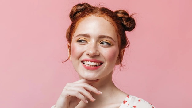 Warna rambut orange-merah (Sumber gambar : Freepik)